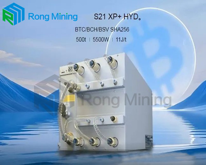 무거운 권장 사항 : Antminer S21 XP+HYD 500T 슈퍼 플래그십 워터 냉각 기계