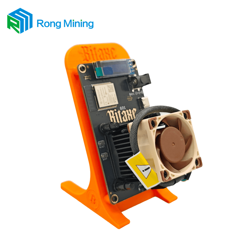 Bitaxe Gamma 601 솔로 광부 1.2th/S 18W BM1370 ASIC 칩은 ASIC 칩, ASIC Chip, Silent Fan 및 전원 공급 장치 BTC 광부가있는 Antminer S21Pro