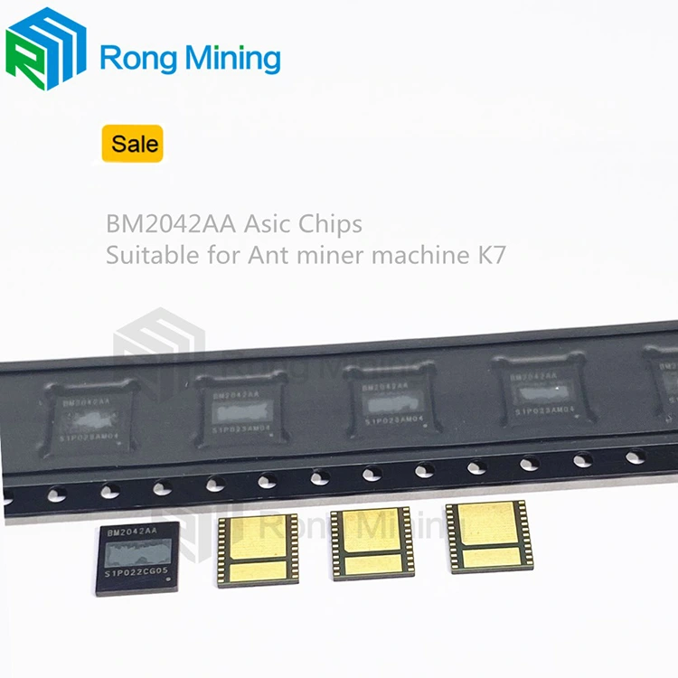K7 기계 모델을위한 Antminer BM2042AA ASIC 칩